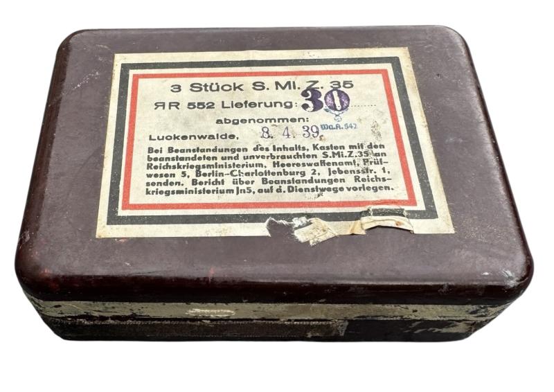 Wehrmacht Bakelite S Mine 35 Fuze Box