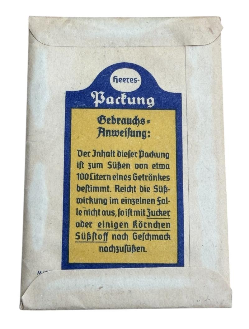 Third Reich era Sweetener for Drinks