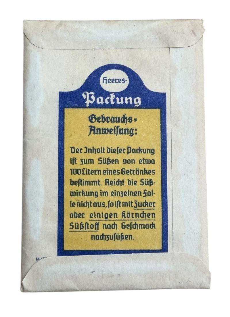 Third Reich era Sweetener for Drinks