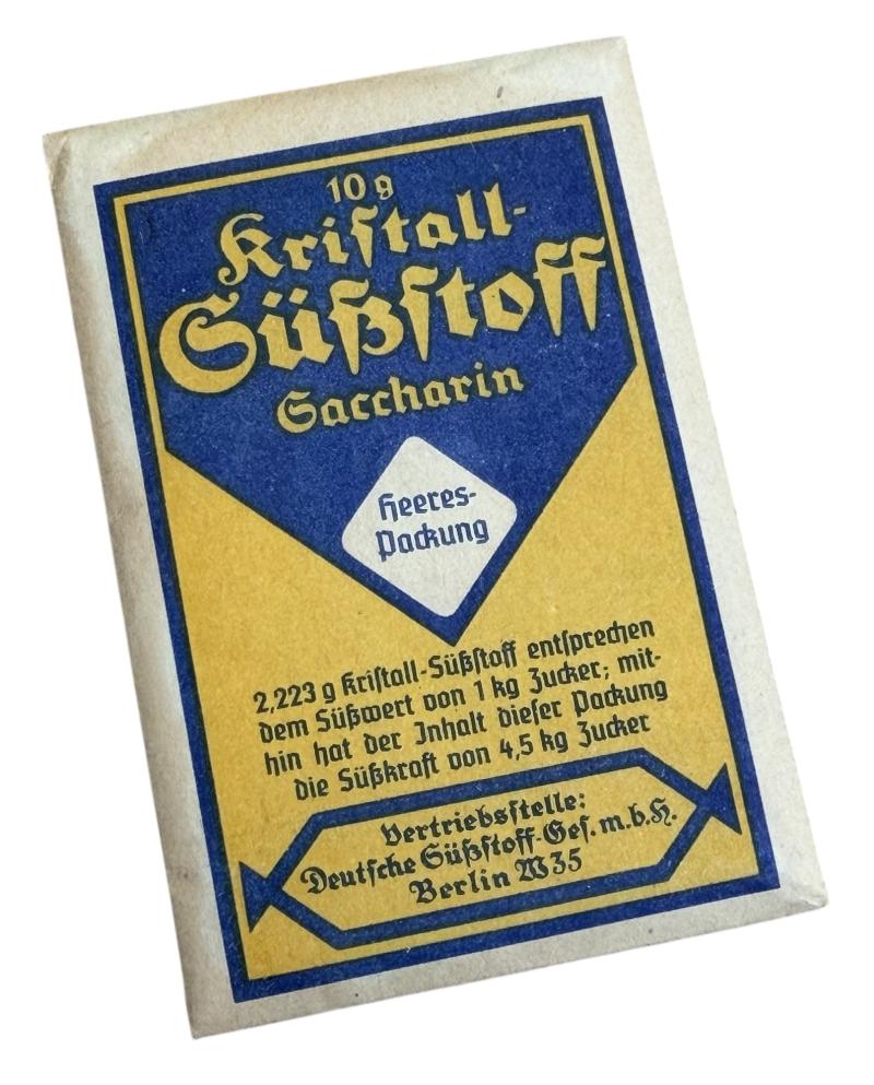Third Reich era Sweetener for Drinks