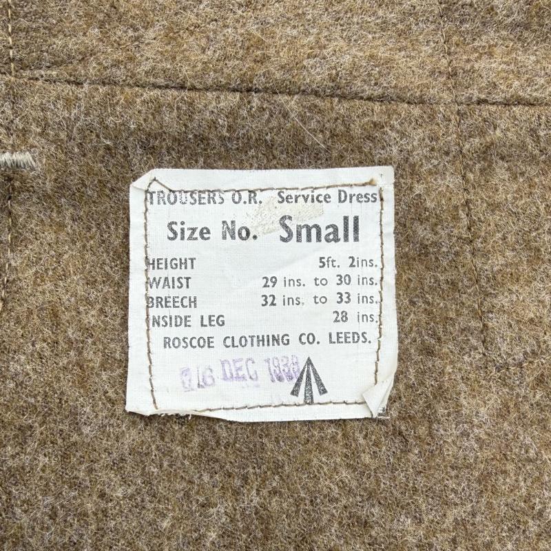 British WW2 Service Dress and Trousers