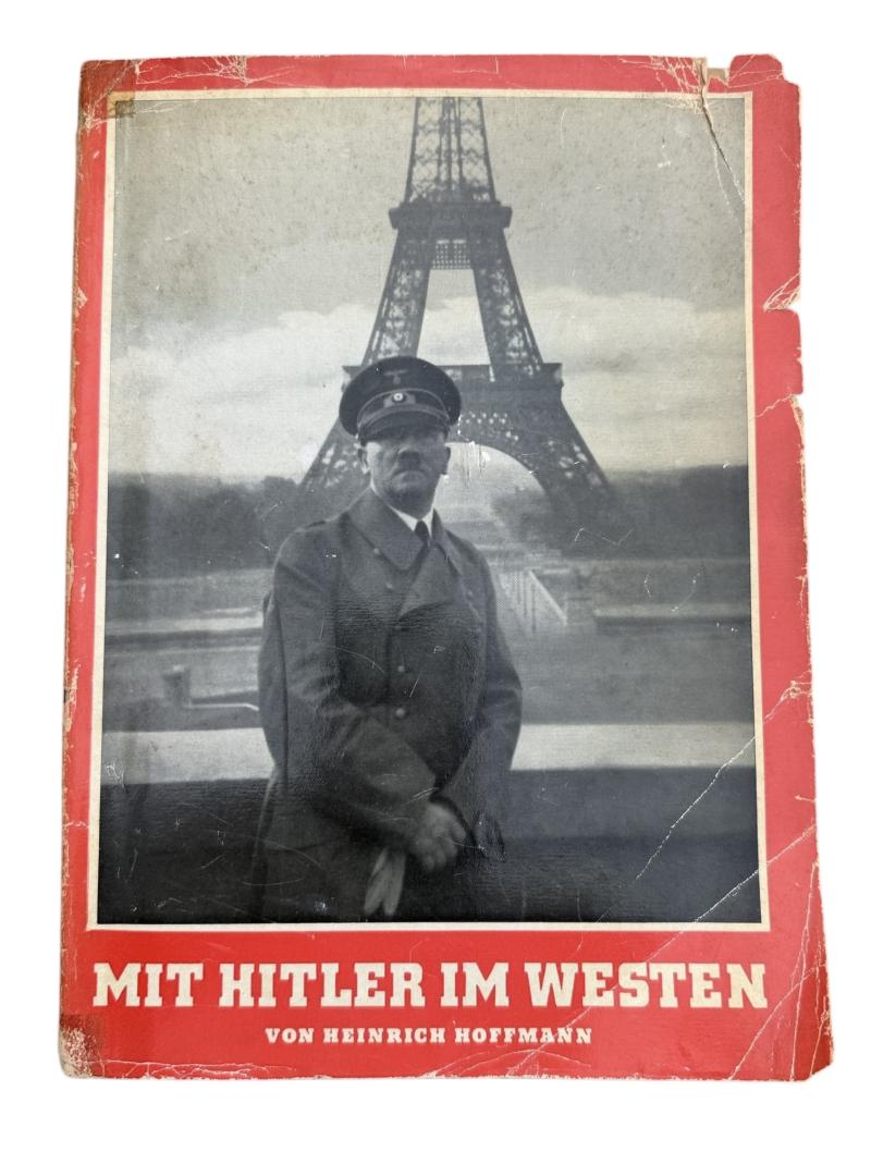 Heinrich Hoffmann Photo Boek “Mit Hitler im Westen”