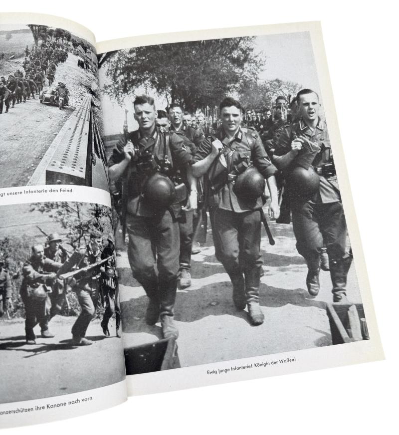 Heinrich Hoffmann Photo Boek “Mit Hitler im Westen”