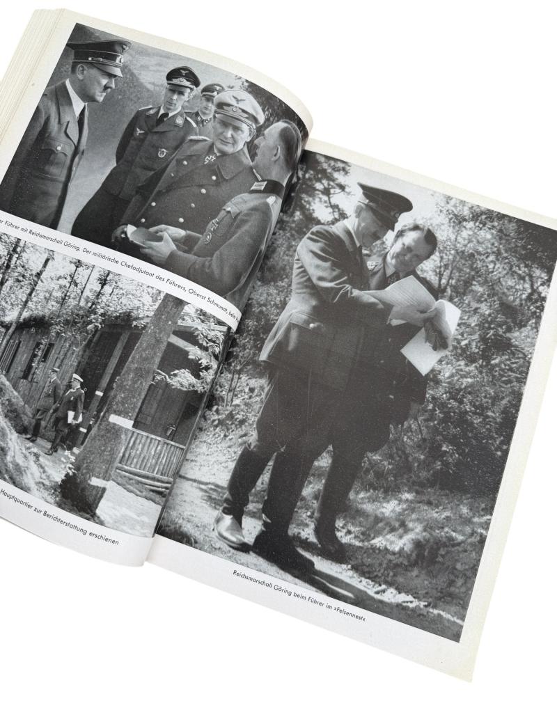 Heinrich Hoffmann Photo Boek “Mit Hitler im Westen”