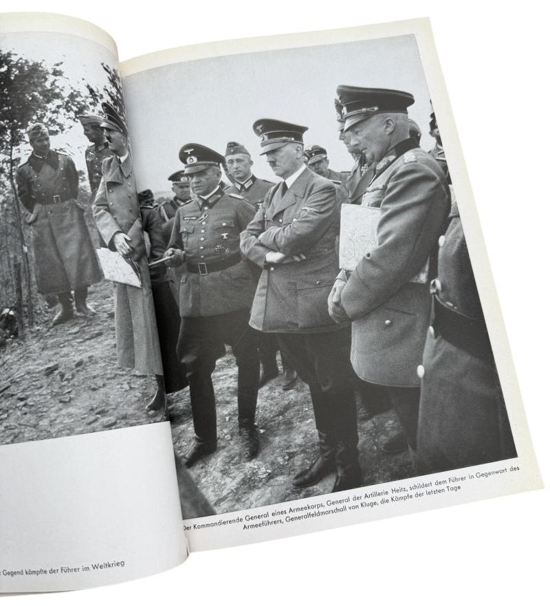 Heinrich Hoffmann Photo Boek “Mit Hitler im Westen”