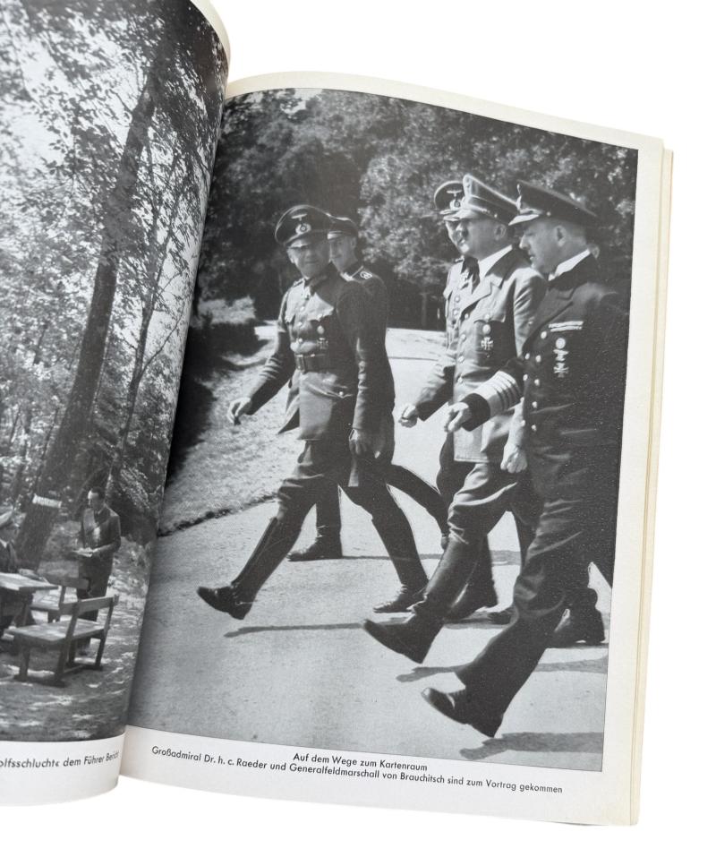Heinrich Hoffmann Photo Boek “Mit Hitler im Westen”