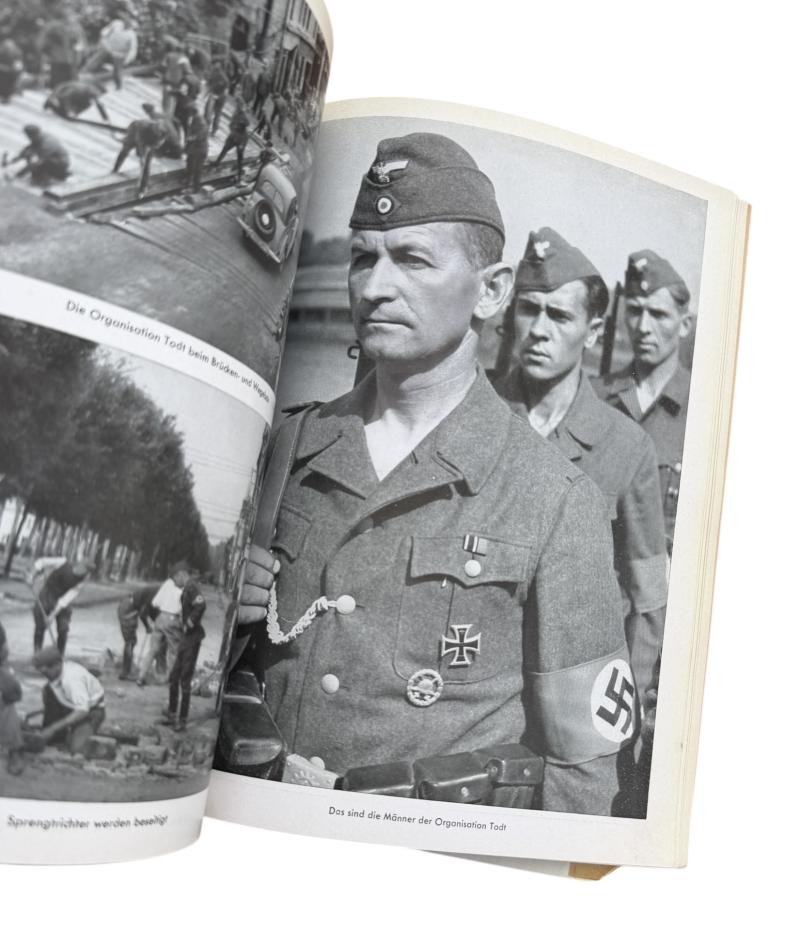 Heinrich Hoffmann Photo Boek “Mit Hitler im Westen”