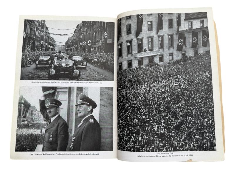 Heinrich Hoffmann Photo Boek “Mit Hitler im Westen”