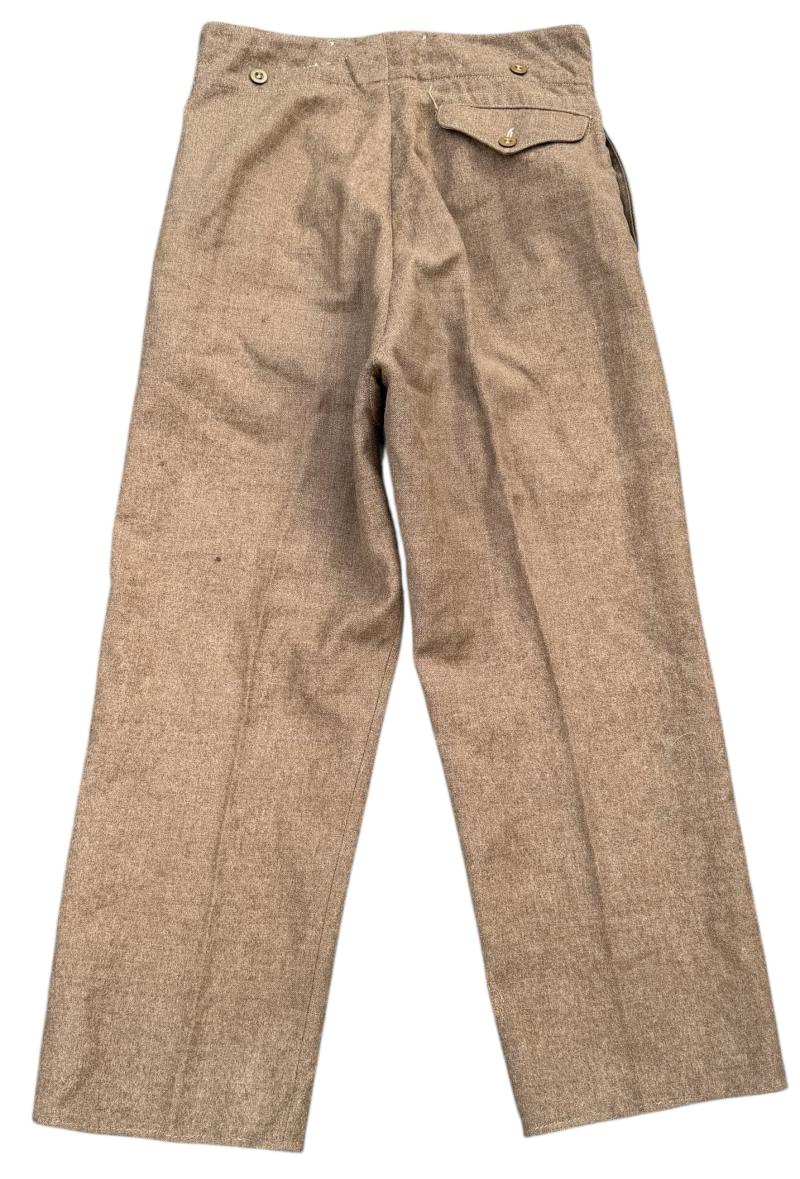 British WW2 40 Patern Battle Dress Trousers