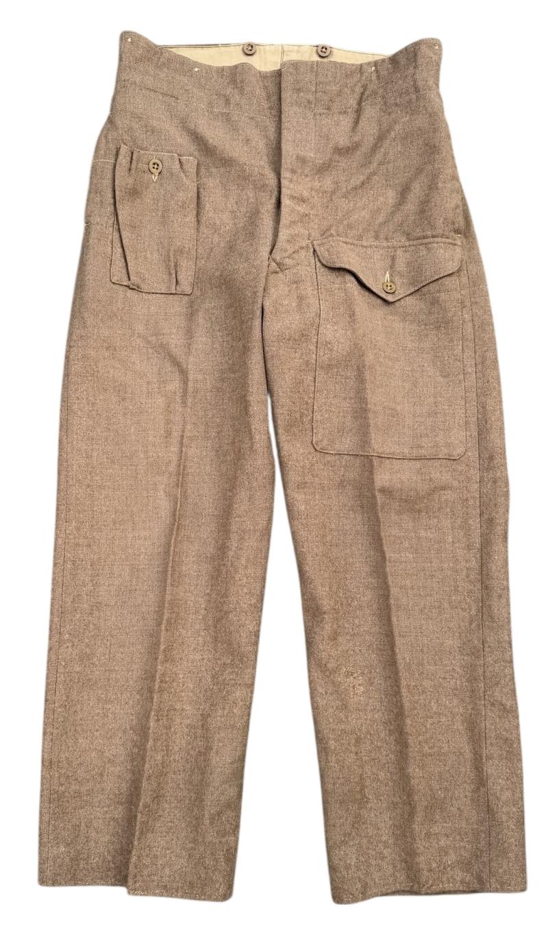 British WW2 40 Patern Battle Dress Trousers