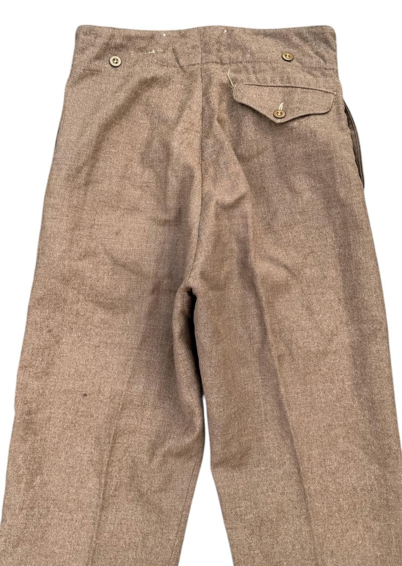 British WW2 40 Patern Battle Dress Trousers