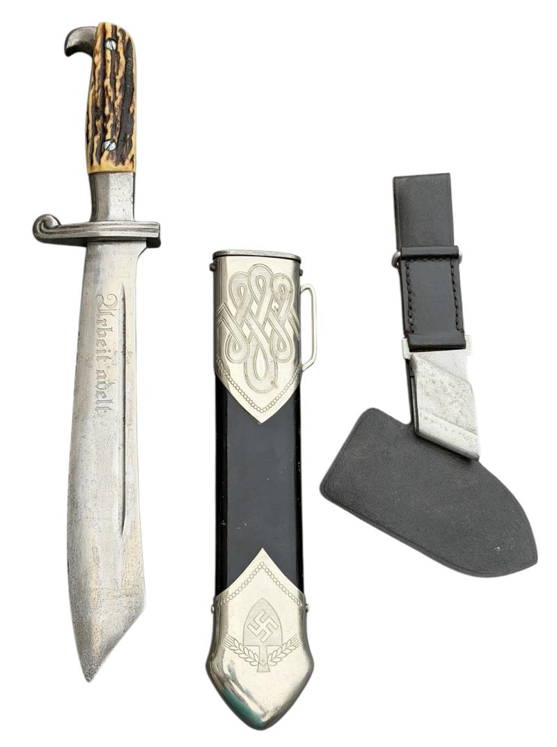 Reichs Arbeids Dienst Dagger (Hewer) and Hanger