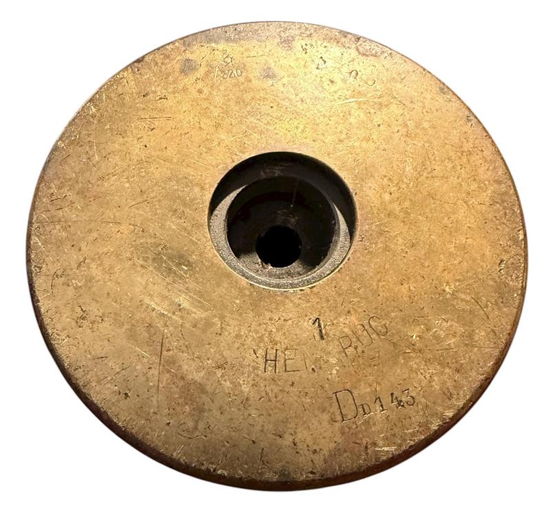 Dutch pre 1940 8,8cm Brass Casing (Submarine)