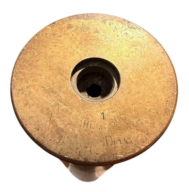 Dutch pre 1940 8,8cm Brass Casing (Submarine)