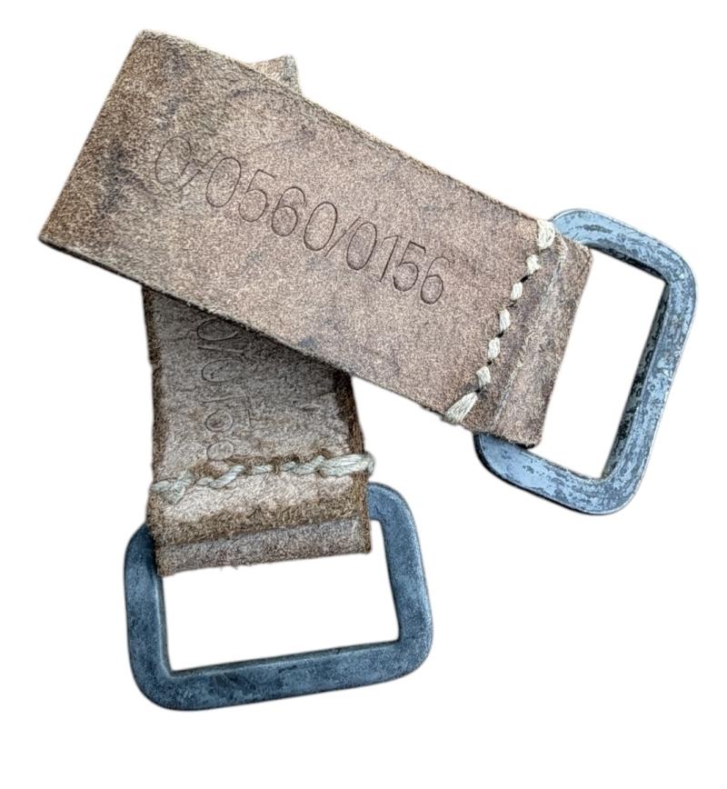 2 Wehrmacht/Luftwaffe Light Brown D-Ring Straps
