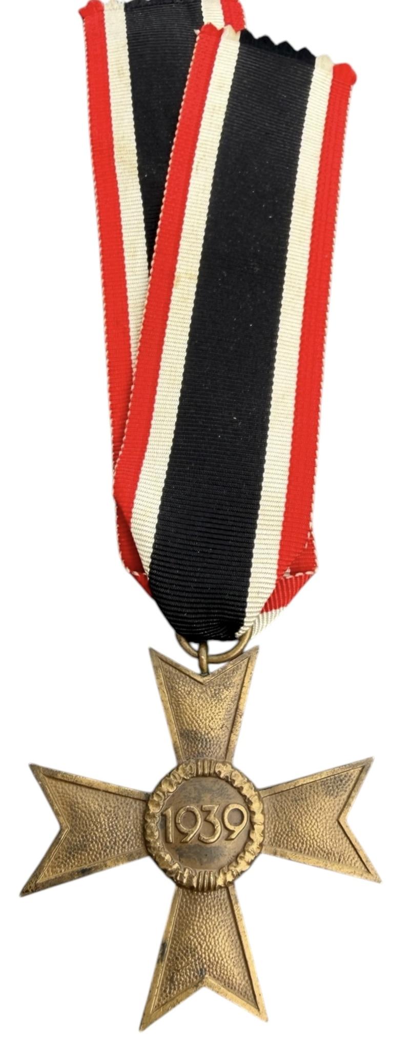 Kriegs Verdienste Kreutz (War Merrits Cross) 1939 without Swords