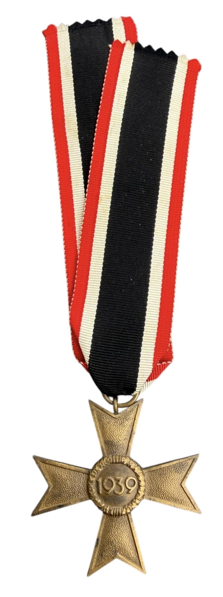 Kriegs Verdienste Kreutz (War Merrits Cross) 1939 without Swords