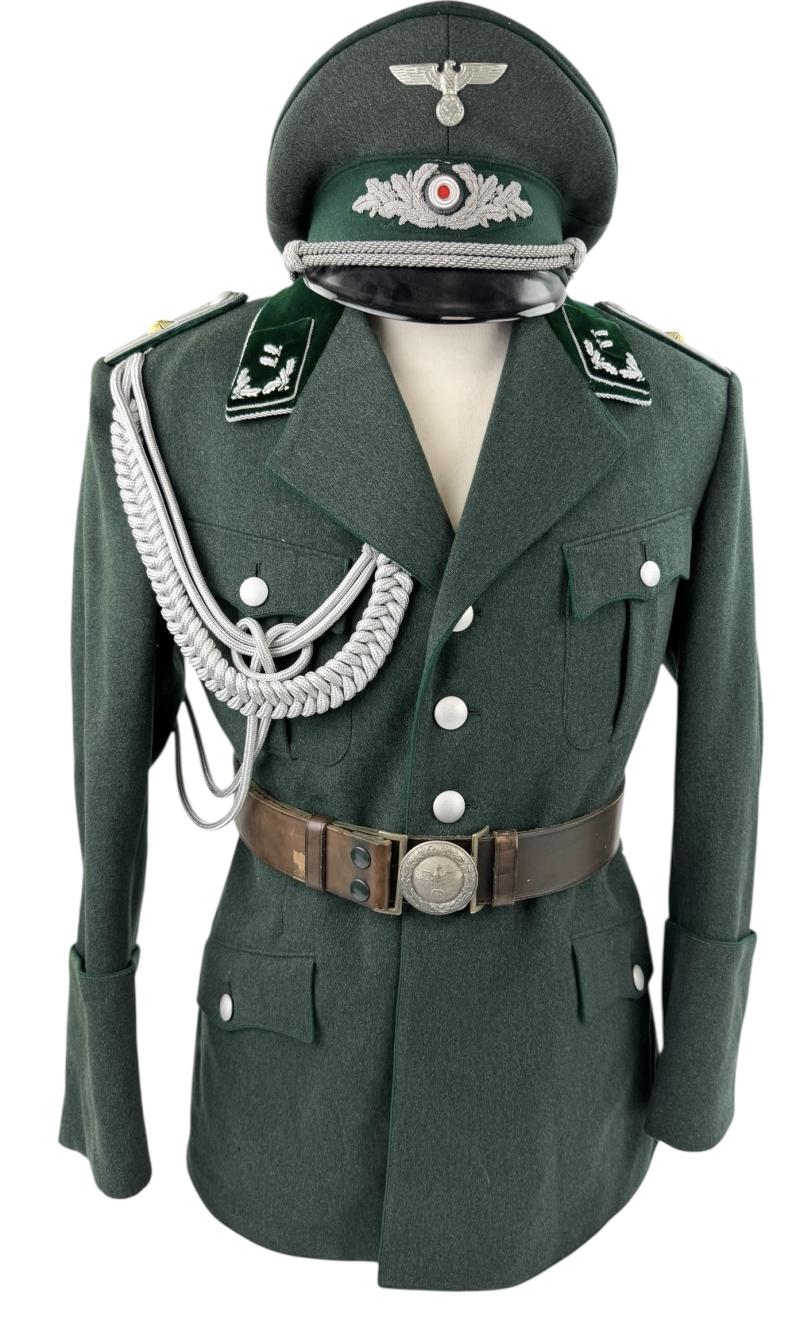Third Reich Rivierfürster Tunic and Visor Cap