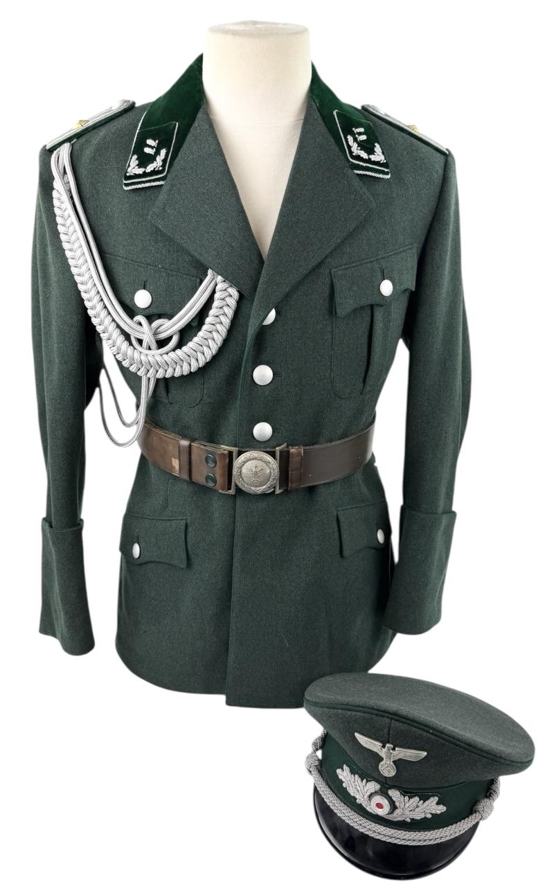 Third Reich Rivierfürster Tunic and Visor Cap