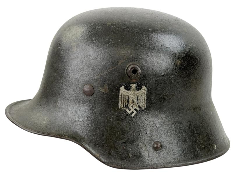 Wehrmacht re-issued M18 SD Helmet