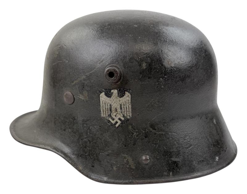 Wehrmacht re-issued M18 SD Helmet