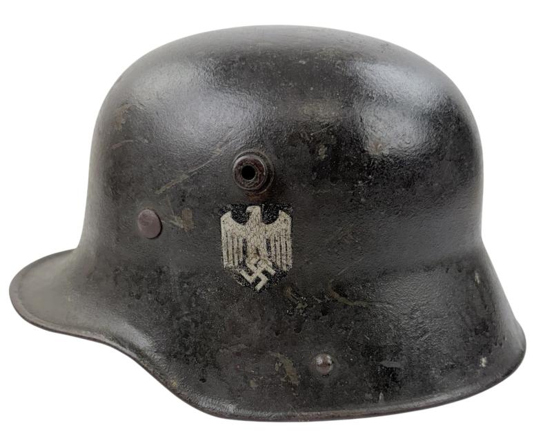 Wehrmacht re-issued M18 SD Helmet
