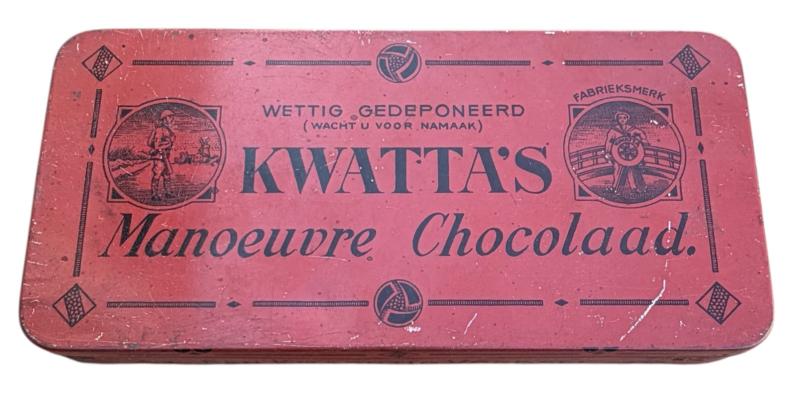Dutch pre WW2 Chocolade Tin
