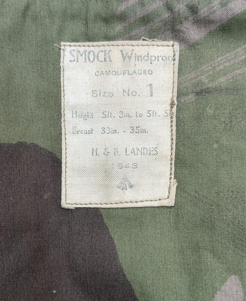 British WW2 Camo Wind Proof Smock