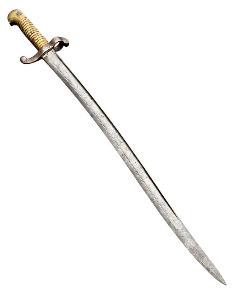 French Model 1842 Chassepot Sword Bayonet