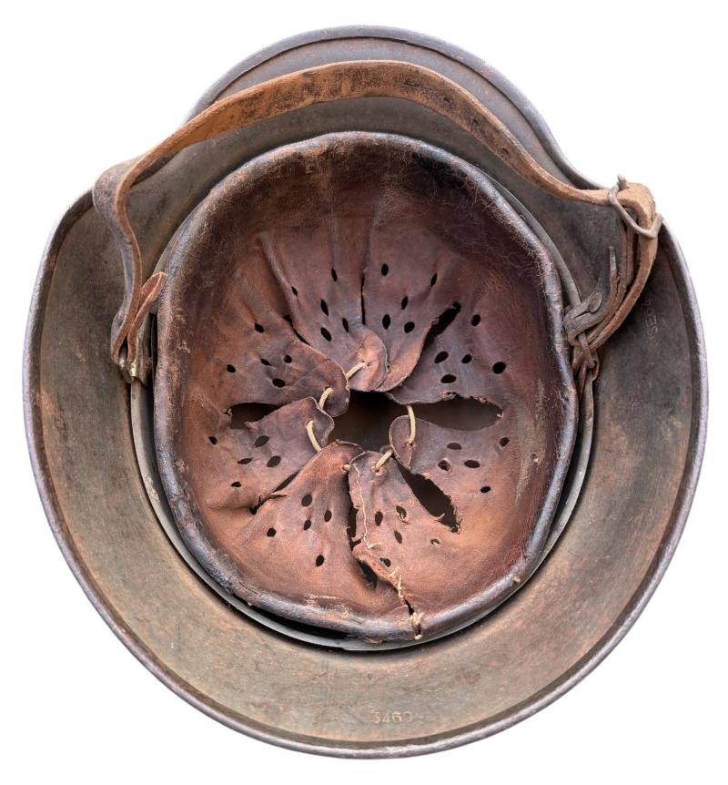 Wehrmacht M40 sawdust Camo Helmet