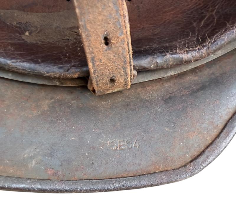 Wehrmacht M40 sawdust Camo Helmet