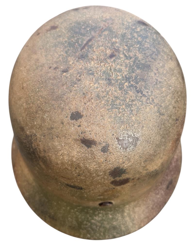 Wehrmacht M40 sawdust Camo Helmet