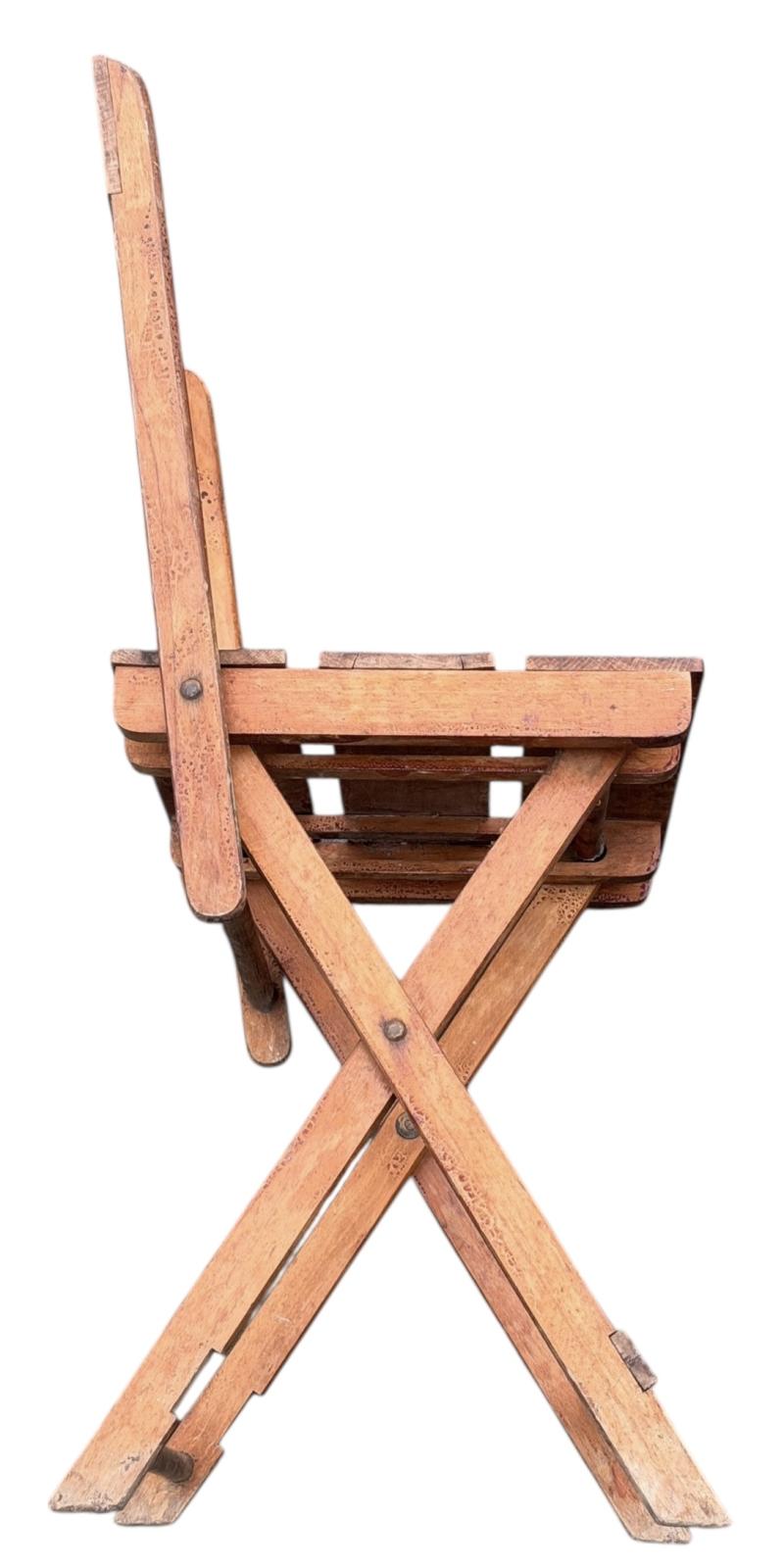 Wehrmacht wooden Folding Chair