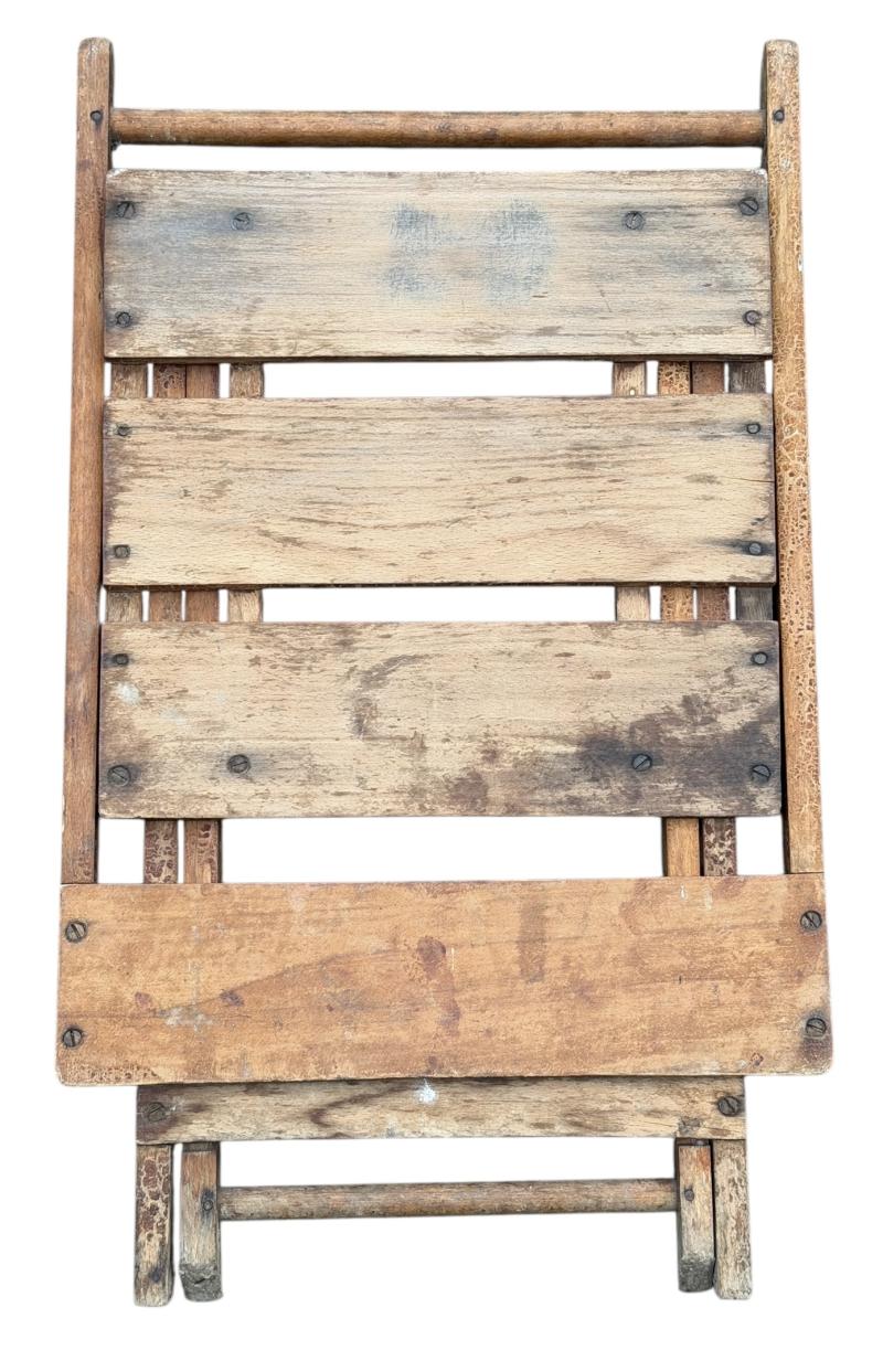 Wehrmacht wooden Folding Chair