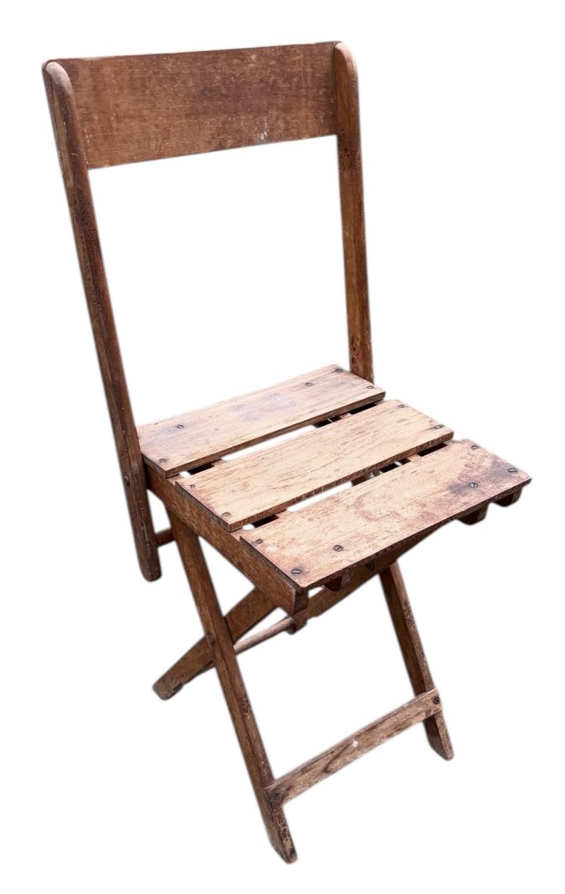 Wehrmacht wooden Folding Chair
