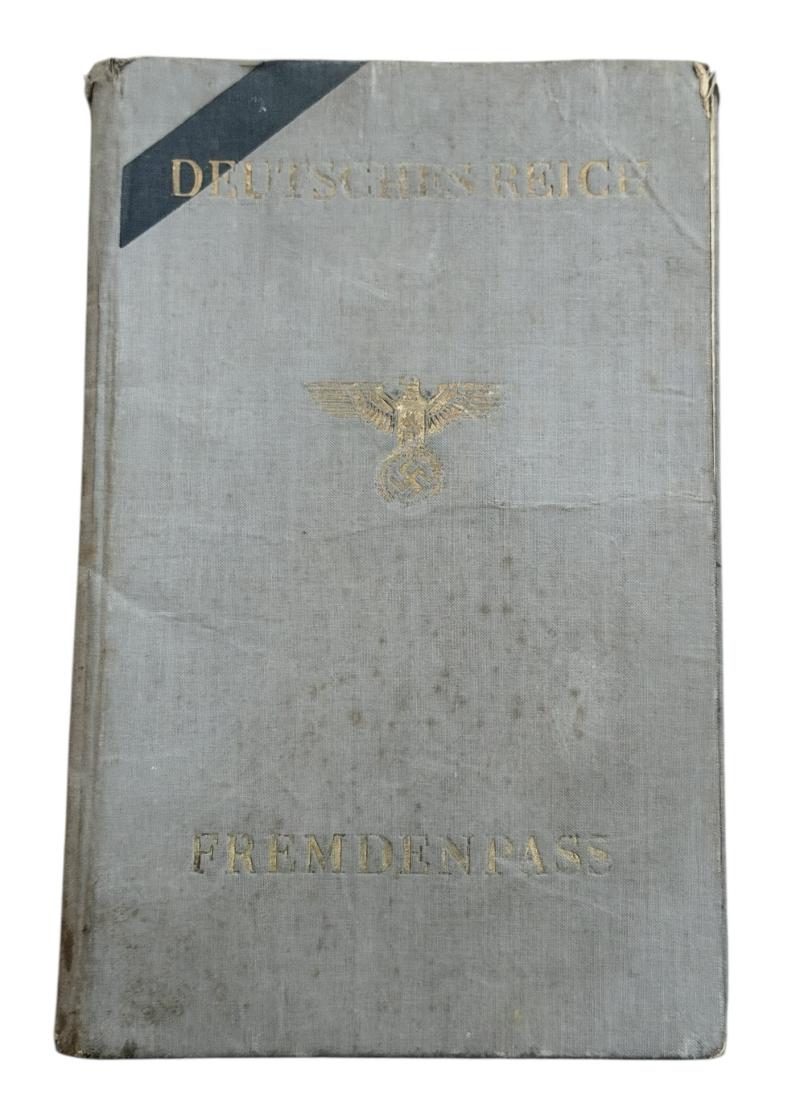 Third Reich Foreigner Worker ID (Pass)