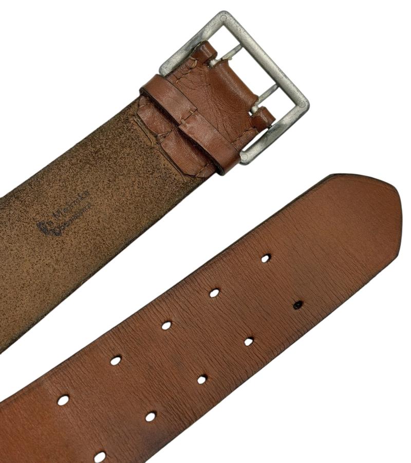 Wehrmacht/Luftwaffe Brown Dubble Claw Buckle Belt