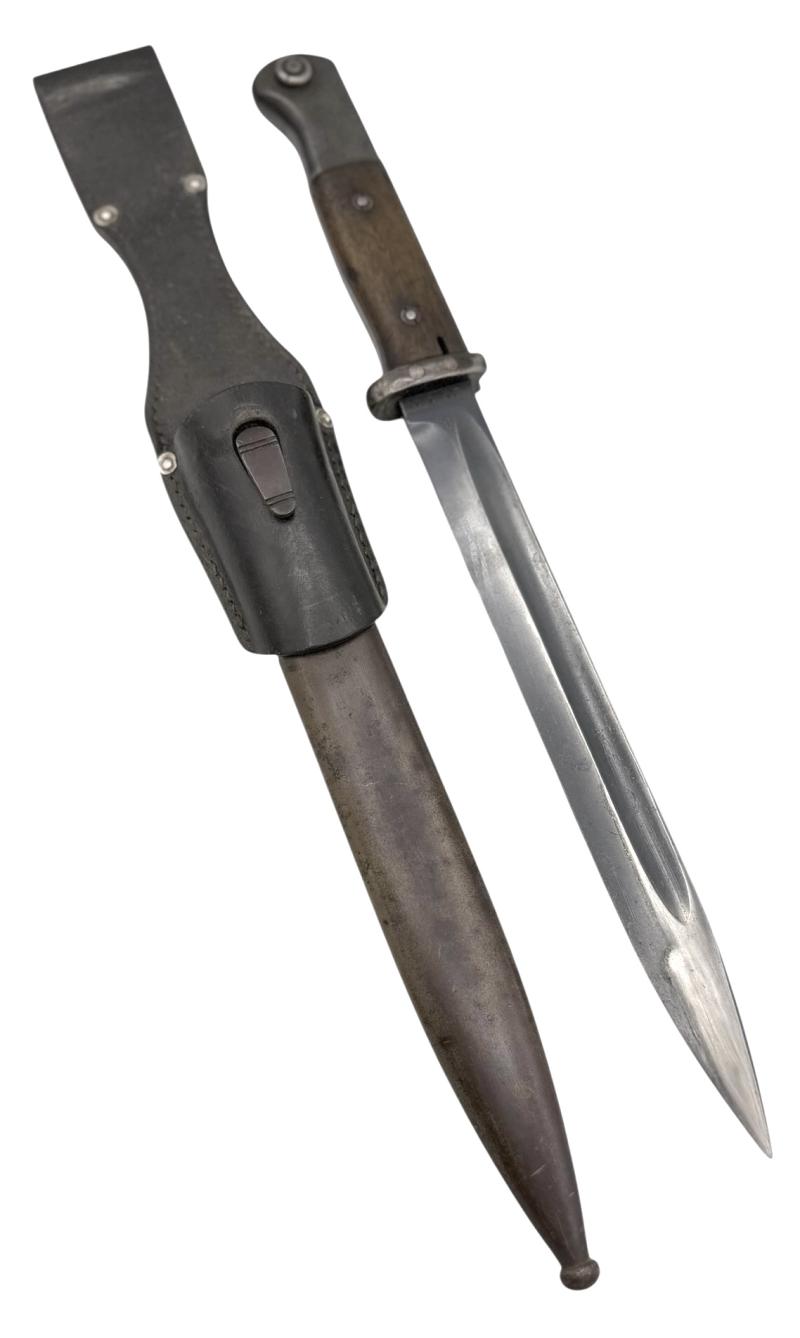 K98 Bayonet with full matching numbers and Frog