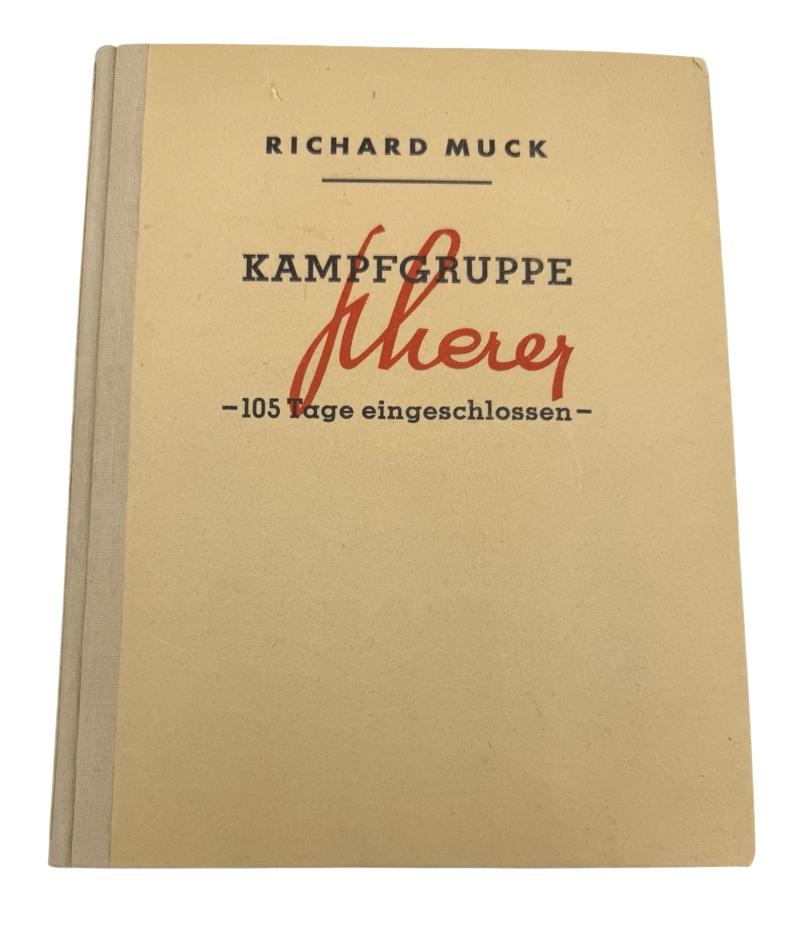 Rare wartime Book “Kampfgruppe Scherer”