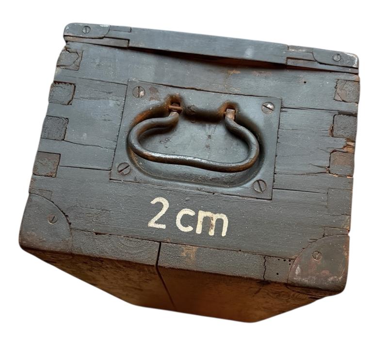 Wehrmacht/Luftwaffe 2cm Flak Gr. Case (1500 Treibpatronnen)