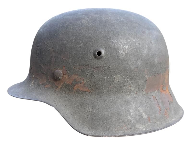 Wehrmacht M42 ND rough camo paint Helmet