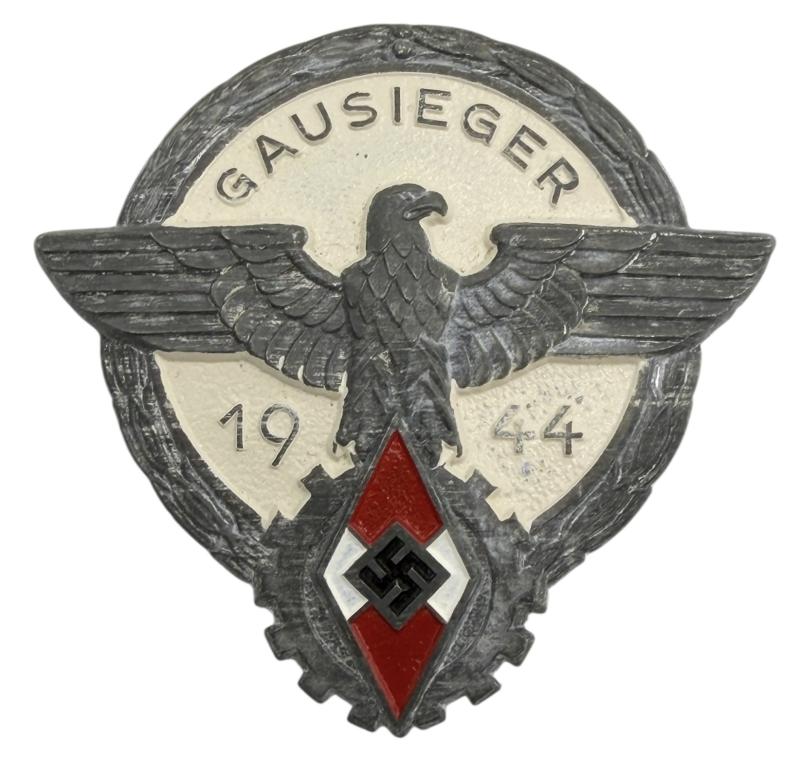 Hitler-Jugend Gausieger Badge in Silver 1944