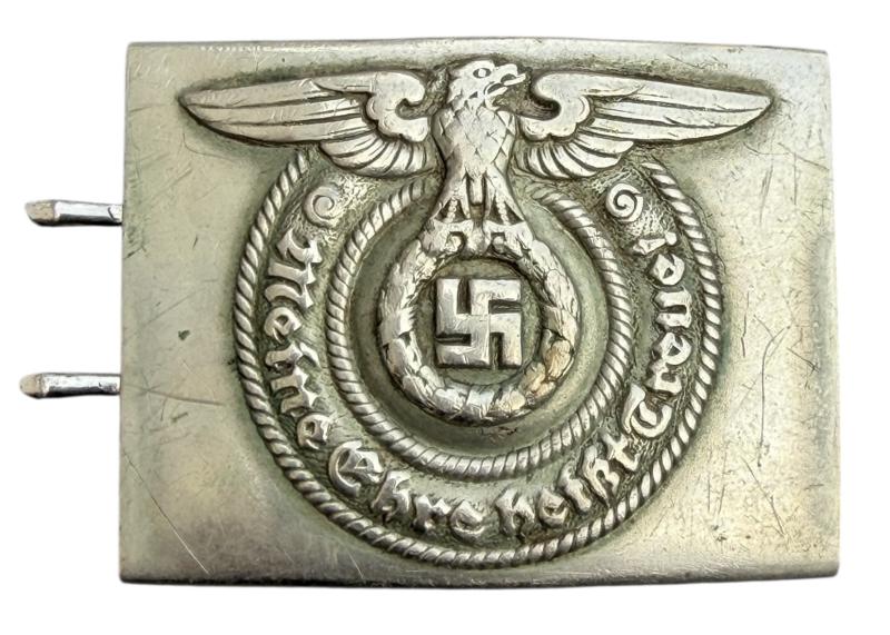 WaffenSS/AlgemeineSS Nickel Belt Buckle