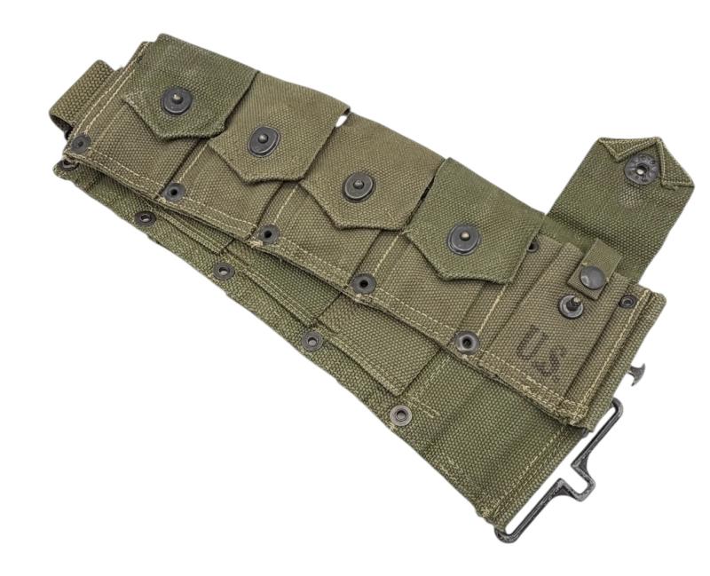 US WW2 M1 Garand Ammunition Belt 1944