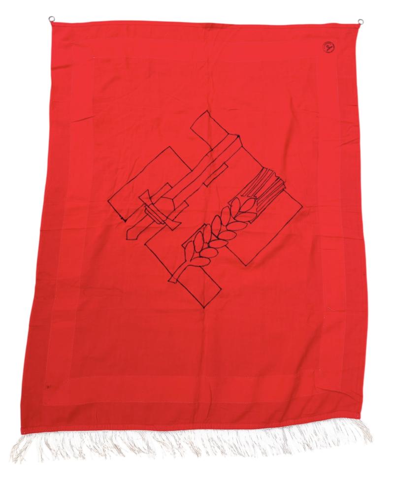 Podium Banner Third Reich Blut und Boden organization