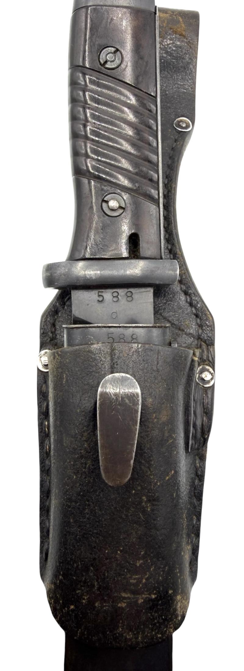 K98 Bayonet (Matching Numbers) & Frog