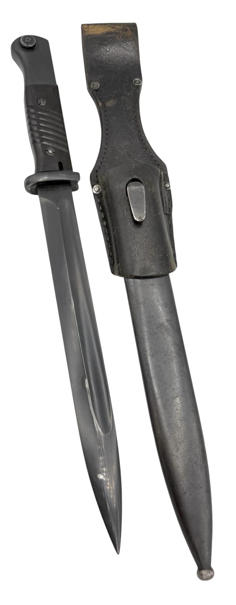 K98 Bayonet (Matching Numbers) & Frog