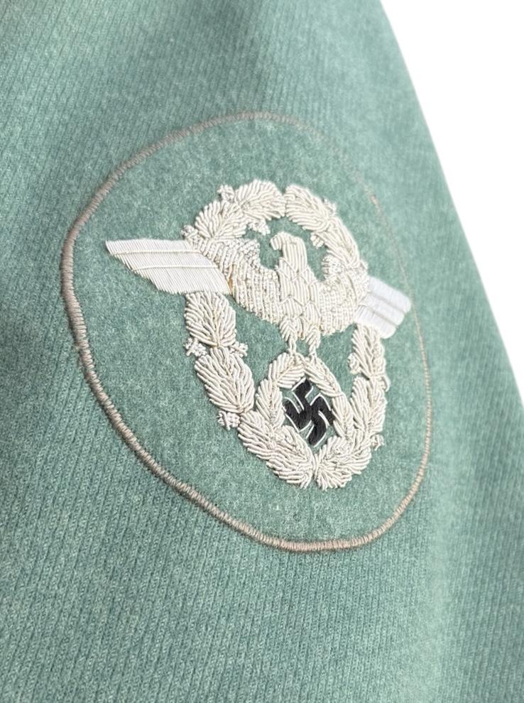Third Reich reserve Polizei Officers Tunic and Trousers