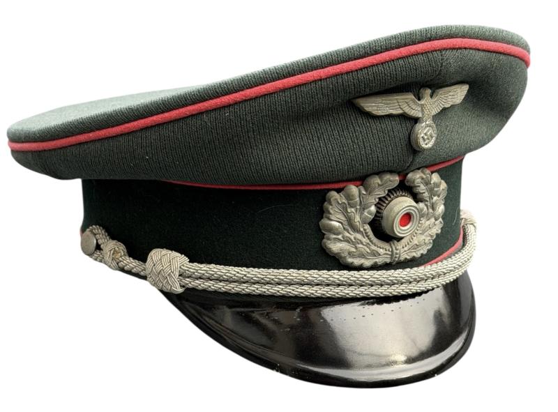 Wehrmacht Panzer Officers Visor Cap