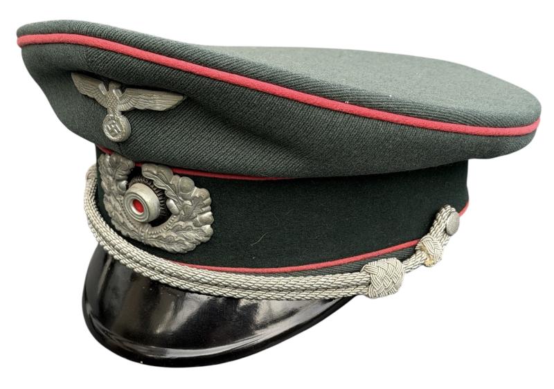 Wehrmacht Panzer Officers Visor Cap